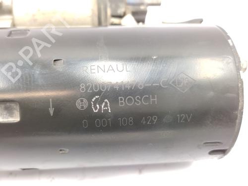 Starter RENAULT GRAND SCÉNIC III (JZ0/1_) 1.9 dCi (JZ0J, JZ0N, JZ1K, JZ1S) | BP28425959M8 