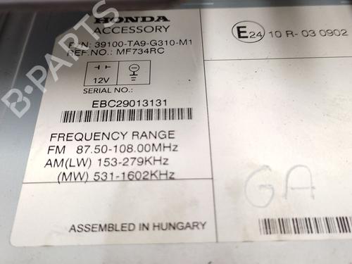 Radio HONDA CIVIC IX (FK) 1.6 i-DTEC (FK3) | BP30184583E6 