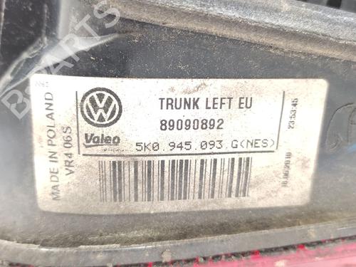 Left tailgate light VW GOLF VI (5K1) 1.6 TDI | BP28805300C79 