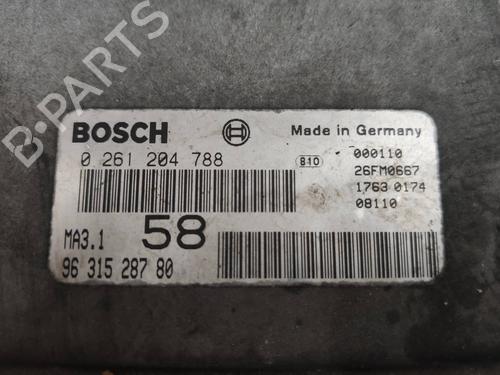Engine control unit (ECU) CITROËN SAXO (S0, S1) 1.1 X, SX | BP21148897M57 
