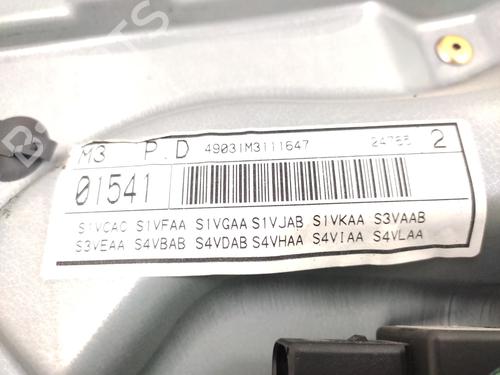 Rear right window mechanism SEAT LEON (1M1)  | BP21151522C25 