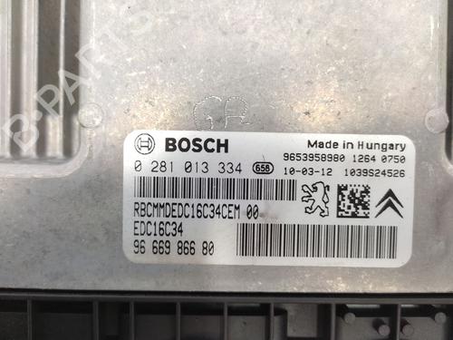 Engine control unit (ECU) CITROËN C4 Picasso I MPV (UD_) 1.6 HDi | BP31585198M57