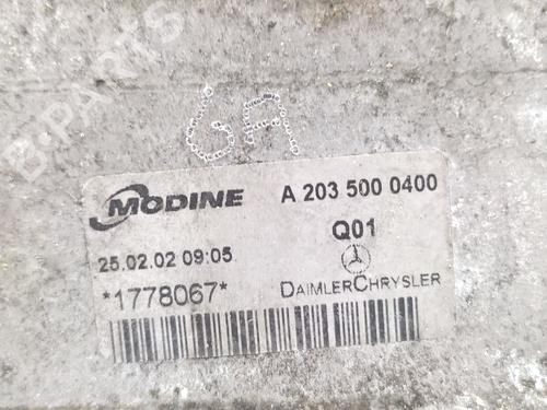 Intercooler MERCEDES-BENZ C-CLASS (W203) C 200 CDI (203.004) | BP26718312M30 