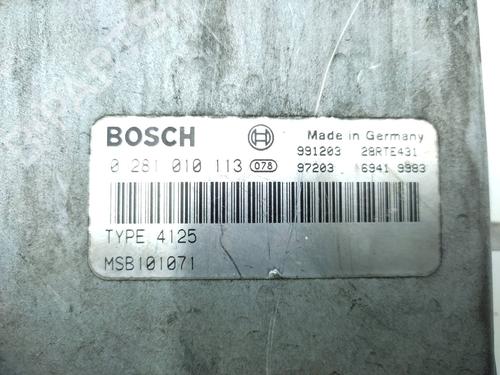 Engine control unit (ECU) LAND ROVER FREELANDER I (L314) 2.0 DI 4x4 | BP21149048M57 