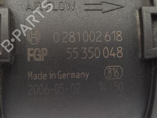 Mass air flow sensor OPEL ASTRA H (A04) 1.9 CDTI (L48) | BP21156233M95 