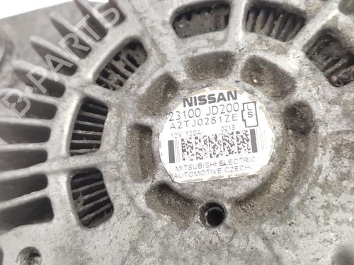 Alternator NISSAN QASHQAI I (J10, NJ10)  | BP22444662M7 