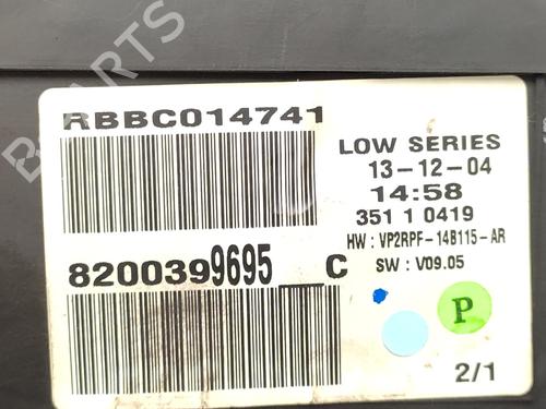 Kombinert Instrument RENAULT MEGANE II (BM0/1_, CM0/1_) 1.5 dCi (BM02, BM13, BM2A, CM02, CM13) | BP21158097C47 