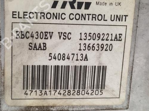 ABS Bremseaggregat SAAB 9-3 (YS3F, E79, D79, D75)  | BP21148890M43 