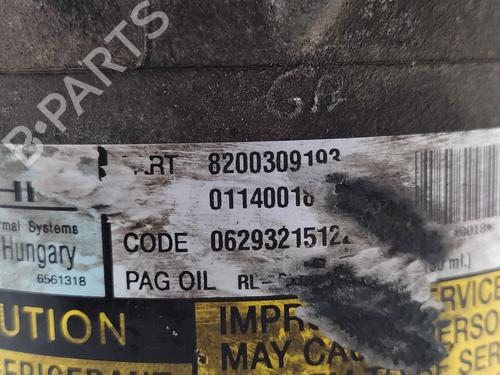 AC compressor RENAULT MEGANE II Estate (KM0/1_) 1.9 dCi (KMRG, KM1G, KM0G, KM2C) | BP21159865M34 