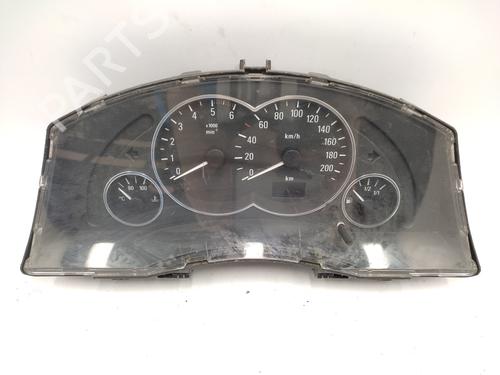 Used Instrument cluster OPEL MERIVA A MPV (X03) 1.7 CDTI (E75) (100 hp) 21153087