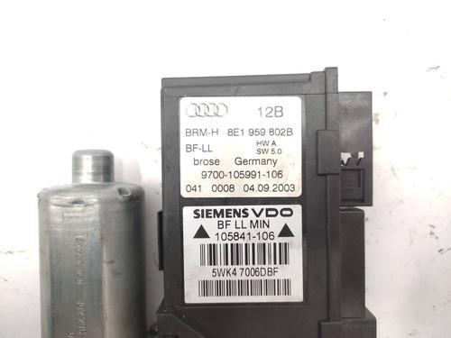 Right front window motor AUDI A4 B6 (8E2) 1.8 T | BP21154704E20 
