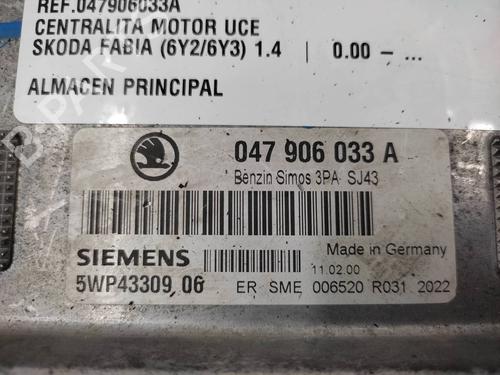 Engine control unit (ECU) SKODA FABIA I (6Y2) | BP21149115M57