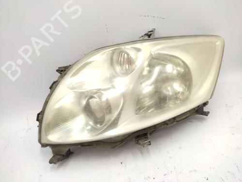 Venstre forlygte Venstre forlygte TOYOTA AURIS (_E15_) 1.4 (ZZE150_, ZZE150R) (97 hp) 34584191 34584191