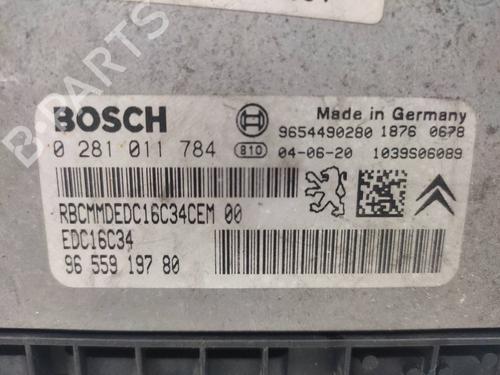 Engine control unit (ECU) PEUGEOT 206 Hatchback (2A/C) 1.4 HDi eco 70 | BP21151017M57 