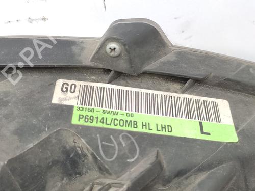 Left headlight HONDA CR-V III (RE_) 2.2 i-CTDi 4WD (RE6) | BP40219479C28 - Image 4