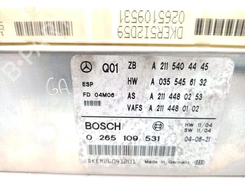 Elektronisk modul MERCEDES-BENZ E-CLASS (W211) E 270 CDI (211.016) | BP28599342M83