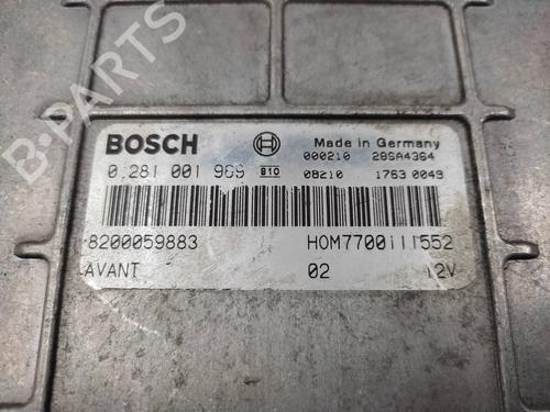 Engine control unit (ECU) RENAULT MEGANE I Coach (DA0/1_) 1.9 dTi (DA0N) | BP21149116M57 