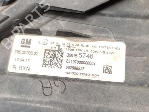 Højre forlygte OPEL ASTRA K Sports Tourer (B16) 1.4 Turbo (35) | BP29122533C29