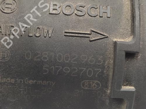 Mass air flow sensor FIAT FIORINO Box Body/MPV (225_) 1.3 D Multijet (225BXD1A, 225BXB1A, 225BXB11) | BP21158801M95