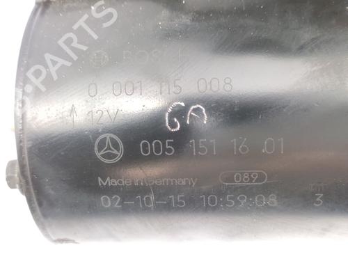 Starter MERCEDES-BENZ A-CLASS (W168) A 170 CDI (168.009, 168.109) | BP31092011M8 