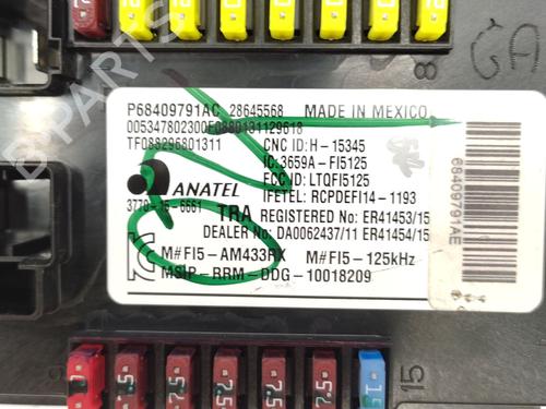 Fuse box JEEP COMPASS (MP, M6, MV, M7) 2.0 CRD 4x4 | BP36121429E1  - Image 5