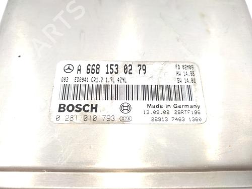 Engine control unit (ECU) MERCEDES-BENZ A-CLASS (W168)  | BP21153121M57 