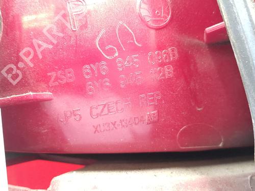 Right taillight SKODA FABIA I (6Y2) 1.4 TDI | BP30199460C35