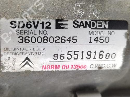 AC Kompressor CITROËN C3 I (FC_, FN_) 1.4 HDi | BP21495308M34 