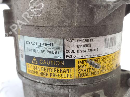 AC Kompressor RENAULT MEGANE II (BM0/1_, CM0/1_) 1.9 dCi (BM0G, CM0G) | BP29123950M34 