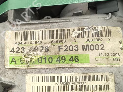 Engine MERCEDES-BENZ C-CLASS (W203) C 220 CDI (203.006, 203.008) | BP25769550M1 