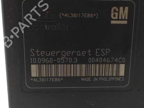 ABS pump OPEL ZAFIRA / ZAFIRA FAMILY B (A05) 1.9 CDTI (M75) | BP21158877M43 