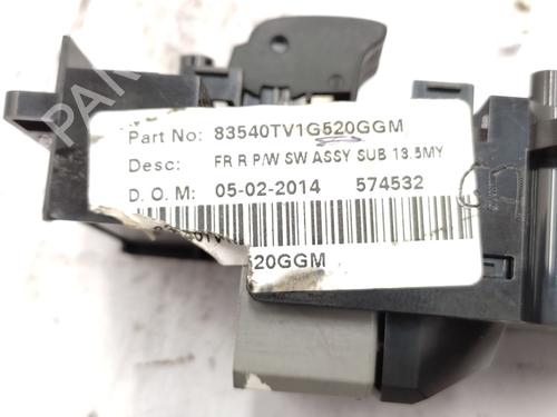 Right front window switch HONDA CIVIC IX (FK) 1.6 i-DTEC (FK3) | BP30169505I26