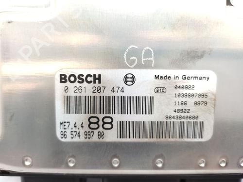 Engine control unit (ECU) PEUGEOT 307 (3A/C) 1.6 16V | BP28599332M57