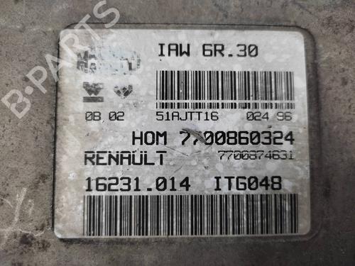 Engine control unit (ECU) RENAULT CLIO I (B/C57_, 5/357_)  | BP21149086M57 