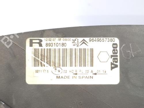 Right headlight CITROËN XSARA PICASSO (N68) 1.6 HDi | BP21162262C29 
