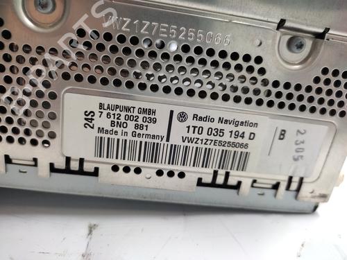 Radio VW PASSAT B6 (3C2) 2.0 TDI 16V | BP21150754E6 