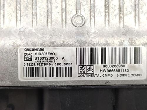 Engine control unit (ECU) PEUGEOT 5008 (0U_, 0E_) 1.6 HDi | BP36075736M57 - Image 4