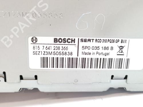 Radio SEAT LEON (1P1) 1.6 TDI | BP30185046E6 