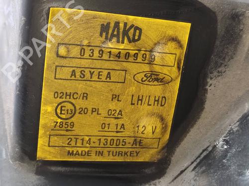 Left headlight FORD TRANSIT CONNECT (P65_, P70_, P80_)  | BP22743665C28 