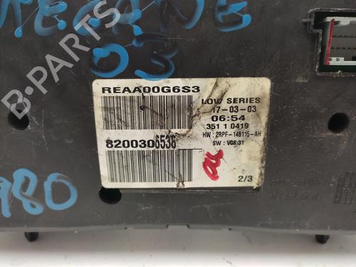 Instrument cluster RENAULT MEGANE II Saloon (LM0/1_) 1.6 16V (LM1R, LM0C) | BP21153091C47