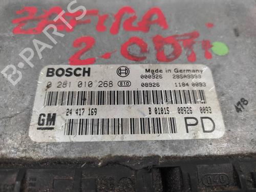 Computer motormanagement OPEL ZAFIRA A MPV (T98) 2.0 DTI 16V (F75) | BP21149146M57 