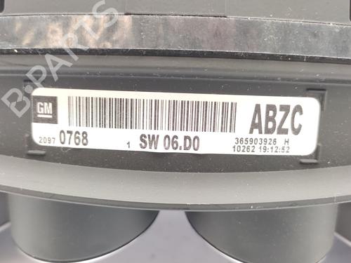 Instrument cluster OPEL INSIGNIA A Sports Tourer (G09)  | BP26398827C47