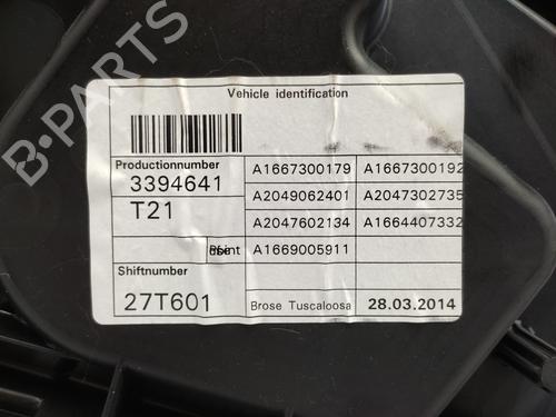 Rear left window mechanism MERCEDES-BENZ M-CLASS (W166)  | BP21158379C24 