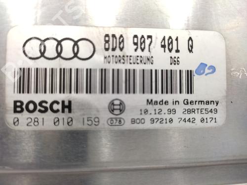 Engine control unit (ECU) AUDI A4 B5 Avant (8D5) 2.5 TDI | BP21157490M57 