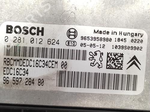 Engine control unit (ECU) CITROËN C5 II (RC_)  | BP21161971M57 