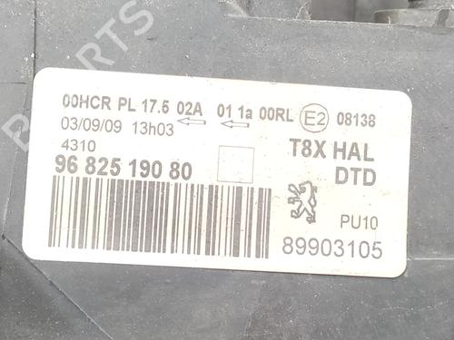 Right headlight PEUGEOT 3008 I MPV (0U_)  | BP21160148C29 