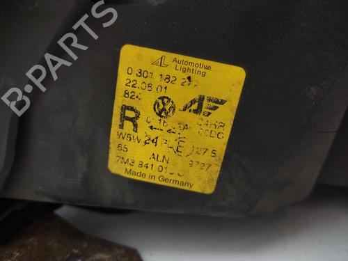 Right headlight VW SHARAN (7M8, 7M9, 7M6) 1.8 T 20V | BP21154250C29 