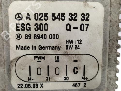 Control unit MERCEDES-BENZ A-CLASS (W168) A 140 (168.031, 168.131) | BP22978085M11 