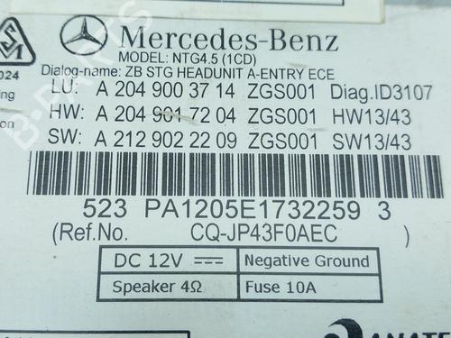 Bilradio MERCEDES-BENZ C-CLASS T-Model (S204)  | BP4993583E6 