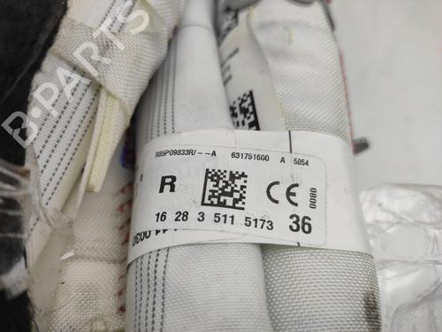 Right curtain airbag RENAULT MEGANE IV Grandtour (K9A/M/N_) 1.2 TCe 100 | BP5277711C12 